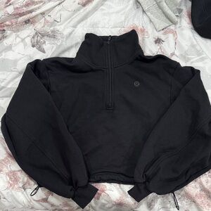 Lululemon Black Half-Zip Pullover